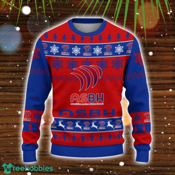 AS Beziers Herault 3D Sweater Gift Ugly Christmas Sweater Product Photo 2