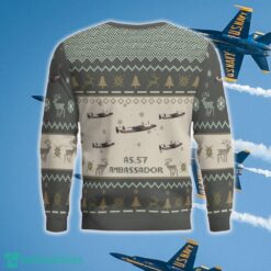 AS.57 Ambassador AS57 Aircraft Ugly Xmas Sweater New Gift For Men And Women image AS.57 Ambassador AS57 Aircraft Ugly Xmas Sweater New Gift For Men And Women - AS.57 Ambassador AS57_Aircraft Ugly Sweater_3