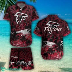 Atlanta Falcons Team NFL Hawaiian Shirt And Beach Shorts Summer Gift Product Photo 1