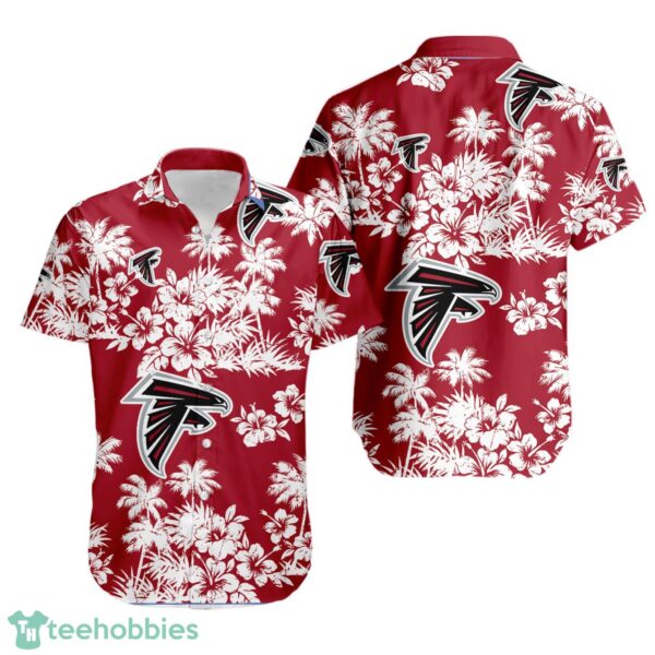 Atlanta Falcons Tropical Hawaii Style Short Sleeve Hawaiian Shirt Product Photo 1