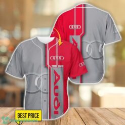 Audi New Baseball Jersey Shirt For Car Lovers Gift Custom Name Product Photo 1
