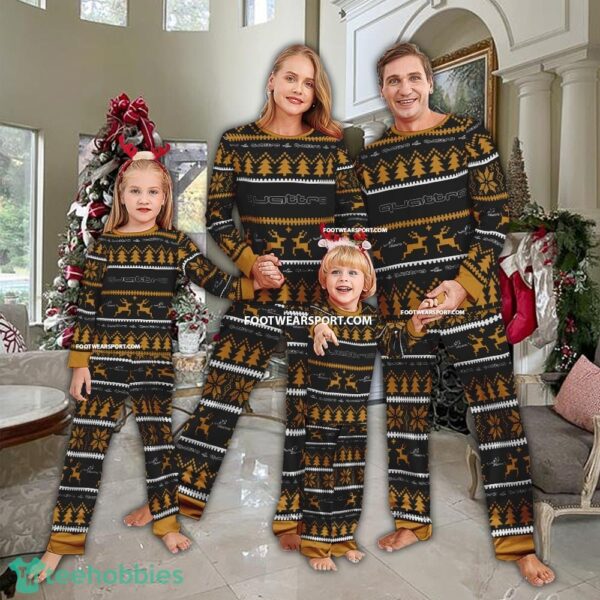Audi Quattro Car Racing Family Pajamas Set Ugly Christmas - Audi Quattro Car Racing Family Pajamas Set Ugly Christmas