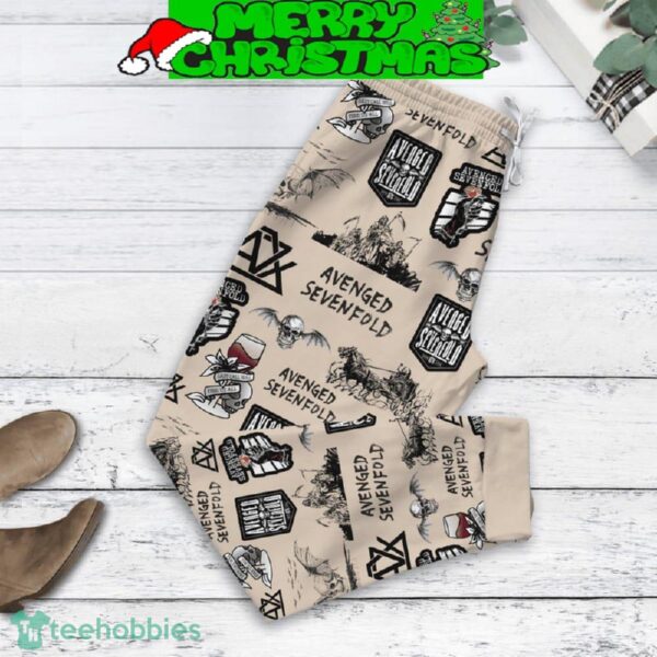 Avenged Sevenfold Forever Seize The Day Or Die Fleece Pajamas Set For Christmas - Avenged Sevenfold Forever Seize The Day Or Die Fleece Pajamas Set-3