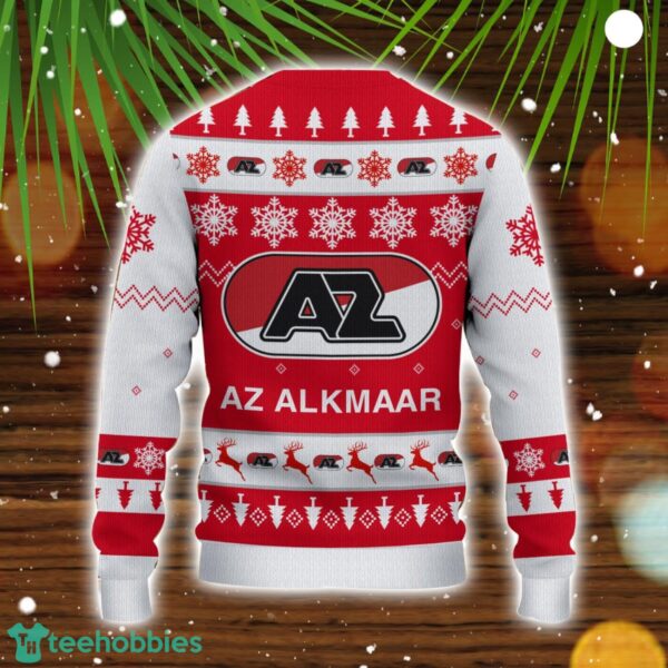 AZ Alkmaar 3D Sweater Gift Ugly Christmas Sweater Product Photo 3