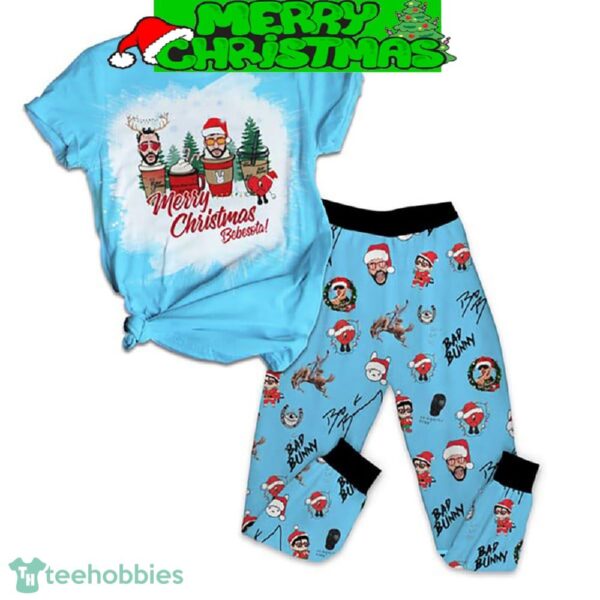 Bad Bunny Merry Christmas Bebesota Pajamas Set For Christmas - Bad Bunny Merry Christmas Bebesota Pajamas Set-4