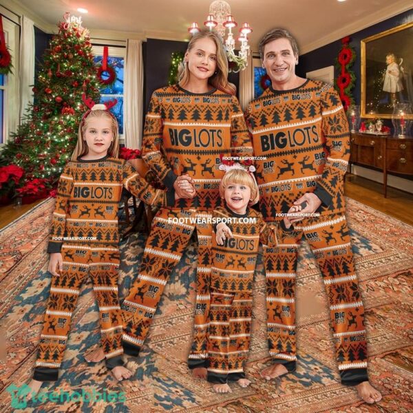 BIG LOTS Ugly Christmas Pajamas Set Gift Family - BIG LOTS Ugly Christmas Pajamas Set Gift Family