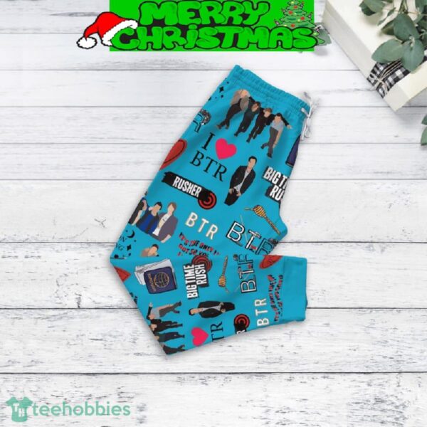 Big Rush Time Once A Rusher Always A Rusher Fleece Pajamas Set Men Women For Fans - Big Rush Time Once A Rusher Always A Rusher Fleece Pajamas Set-3