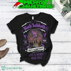 Black Sabbath God Is Dead War Pigs Fleece Pajamas Set For Christmas - Black Sabbath God Is Dead War Pigs Fleece Pajamas Set-2