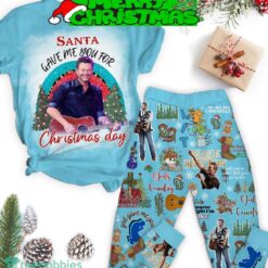 Blake Shelton Satan Gave Me You For Christmas Day Pajamas Set Full Print Christmas For Women - Blake Shelton Satan Gave Me You For Christmas Day Pajamas Set-1