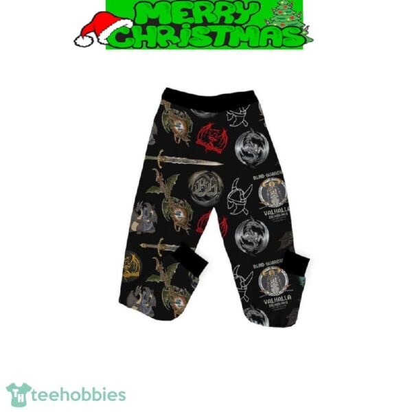 Blind Guardian Valhalla Deliverance Fleece Pajamas Set For Women Gift Christmas - Blind Guardian Valhalla Deliverance Fleece Pajamas Set-4