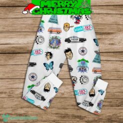 Blink 182 I Want To Be A Believer Fleece Pajamas Set Gift Family - Blink 182 I Want To Be A Believer Fleece Pajamas Set-3