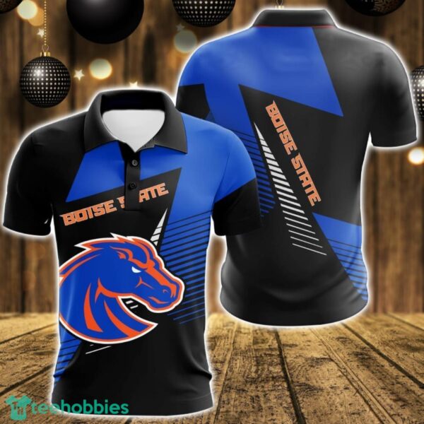 Boise State Broncos 3D Polo Shirt For Team Sport Gift For Men Product Photo 1