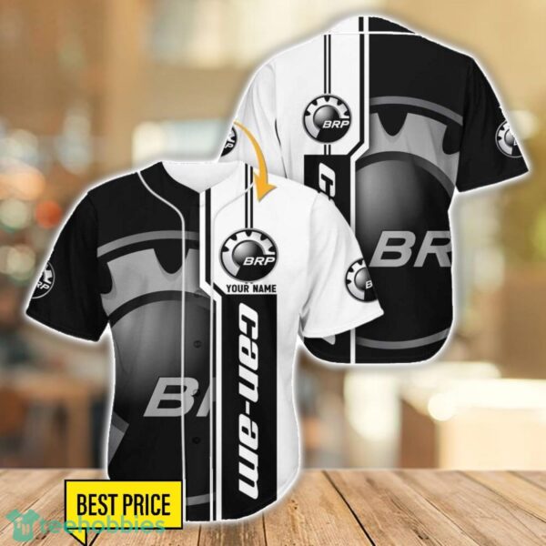 BRP-Can am New Baseball Jersey Shirt For Car Lovers Gift Custom Name Product Photo 1
