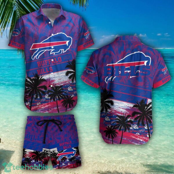 Buffalo Bills Team NFL Hawaiian Shirt And Beach Shorts Summer Gift Product Photo 1