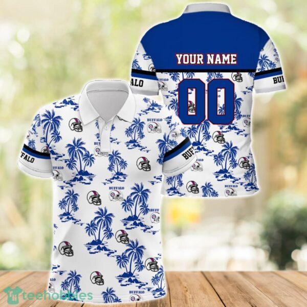 Buffalo Football Polo Shirt Full Printing Custom Name And Number Product Photo 1