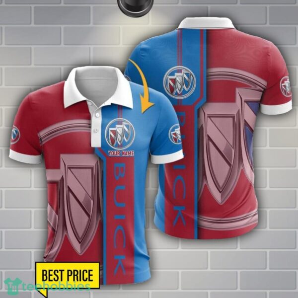 Buick 3D Polo Shirt Custom Name For Fans Car Lover Gift Product Photo 1