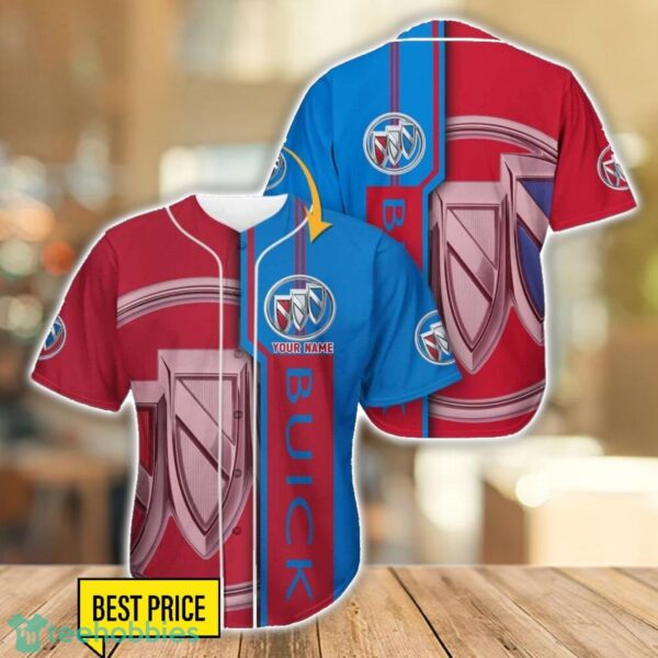 Buick New Baseball Jersey Shirt For Car Lovers Gift Custom Name Product Photo 1