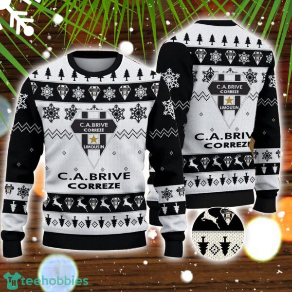 CA Brive 3D Sweater Gift Ugly Christmas Sweater Product Photo 1
