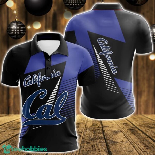 California Golden Bears 3D Polo Shirt For Team Sport Gift For Men Product Photo 1