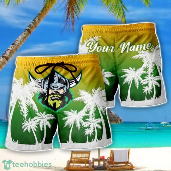 Canberra Raiders NRL Beach Shorts Custom Name Product Photo 1