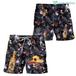 Captain Morgan Floral Summer Swim Trunks Hawaiian Short Product Photo 1