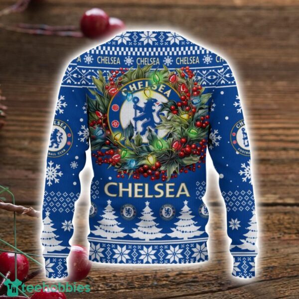 Chelsea F.C. 3D Ugly Christmas Sweater Christmas Gift For Fans Men Women Christmas Sweater Product Photo 3