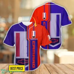 Chevrolet Camaro New Baseball Jersey Shirt For Car Lovers Gift Custom Name Product Photo 1