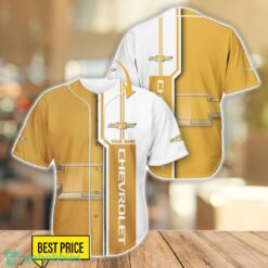 Chevrolet New Baseball Jersey Shirt For Car Lovers Gift Custom Name Product Photo 1