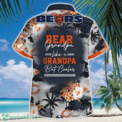 Chicago Bears Grandparent 3D Hawaiian Shirt Button Beach Shirt Product Photo 1