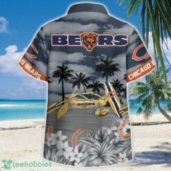Chicago Bears Summer Lover 3D Hawaiian Shirt Button Beach Shirt Product Photo 1