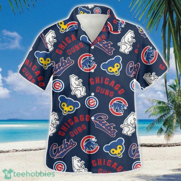 Chicago Cubs Fans Gift 3D Hawaiian Shirt Button Beach Shirt Product Photo 2
