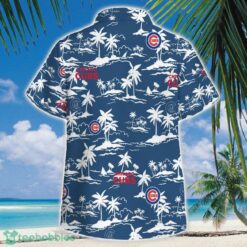 Chicago Cubs Logo 3D Hawaiian Shirt Button Beach Shirt Product Photo 1