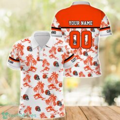 Cleveland Football Polo Shirt Full Printing Custom Name And Number Product Photo 1