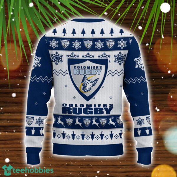 Colomiers Rugby 3D Sweater Gift Ugly Christmas Sweater Product Photo 3