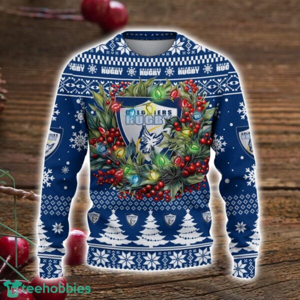 Colomiers rugby 3D Ugly Christmas Sweater Christmas Gift For Fans Men Women Christmas Sweater Product Photo 2