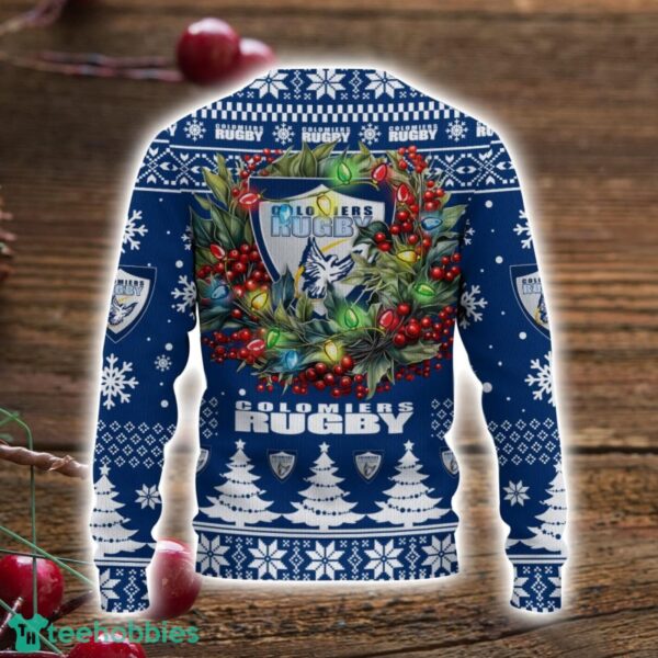 Colomiers rugby 3D Ugly Christmas Sweater Christmas Gift For Fans Men Women Christmas Sweater Product Photo 3