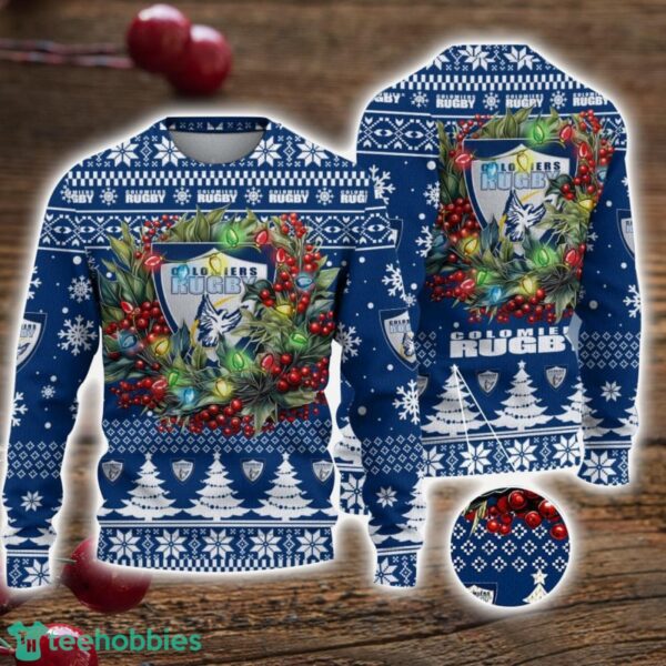 Colomiers rugby 3D Ugly Christmas Sweater Christmas Gift For Fans Men Women Christmas Sweater Product Photo 1