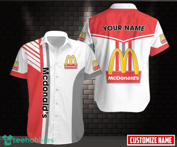 Custom Name 3D All Over Printed mcdonald's Lover Shirt 3D Hawaiian Shirt For Men And Women Gift Product Photo 1