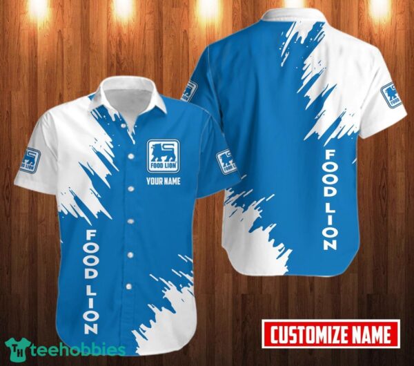 Custom Name food lion PERSONALIZED Lover Shirt 3D Hawaiian Shirt For Men And Women Gift Product Photo 1