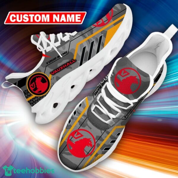 Custom Name Vauxhall Logo Camo Grey Culture Sport Sneaker Gift For Men Women Max Soul Shoes - Custom Name Vauxhall Logo Racing Car Tractor Farmer Max Soul Shoes Photo 13
