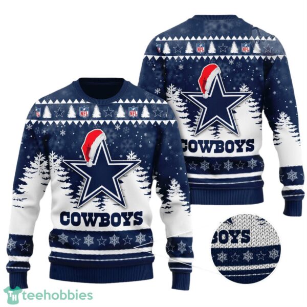 Dallas Cowboys Ugly Sweater Christmas Gift For Men Women Holiday Gift Ideas NFL Fans Product Photo 1