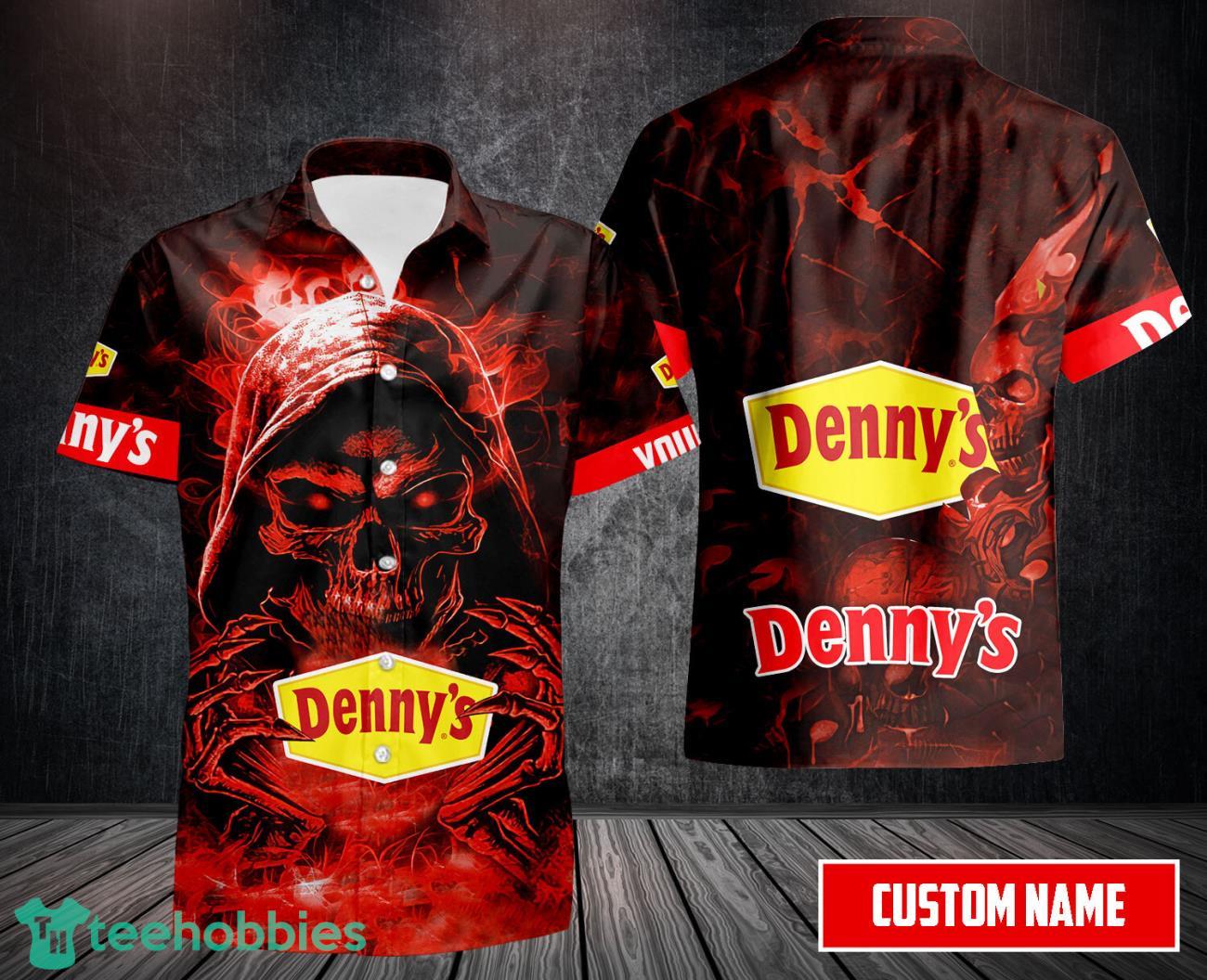 Denny's Short Sleeve Button Hawaii Shirt Limited Edition Custom Name image dennys short sleeve button hawaii shirt limited edition custom namepx Denny's Short Sleeve Button Hawaii Shirt Limited Edition Custom Name