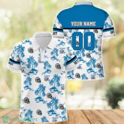 Detroit Football Polo Shirt Full Printing Custom Name And Number Product Photo 1