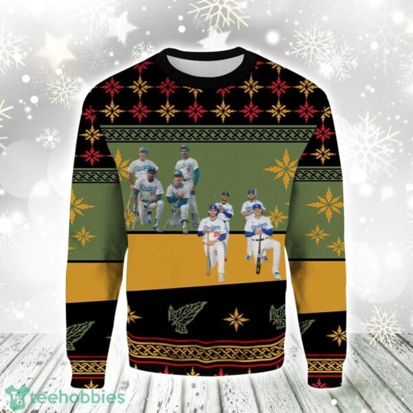 Dodger Quartet Christmas Gift Ugly Christmas Sweater For Men And Women Product Photo 1