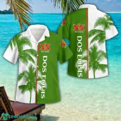 Dos Equis Beer Palm Tree 3D Button Hawaiian Shirt Men And Women Aloha Summer Beach Gift Product Photo 1