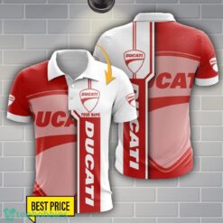 Ducatti 3D Polo Shirt Custom Name For Fans Car Lover Gift Product Photo 1