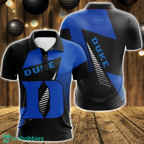 Duke Blue Devils 3D Polo Shirt For Team Sport Gift For Men Product Photo 1