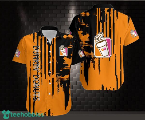 DUNKIN’ DONUTS Hawaii Shirt Unique Logo Brand Shirt For Fans Product Photo 1