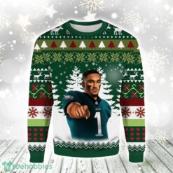 Eagles Quarterback Jalen Hurts Christmas Gift Ugly Christmas Sweater For Men And Women Product Photo 1
