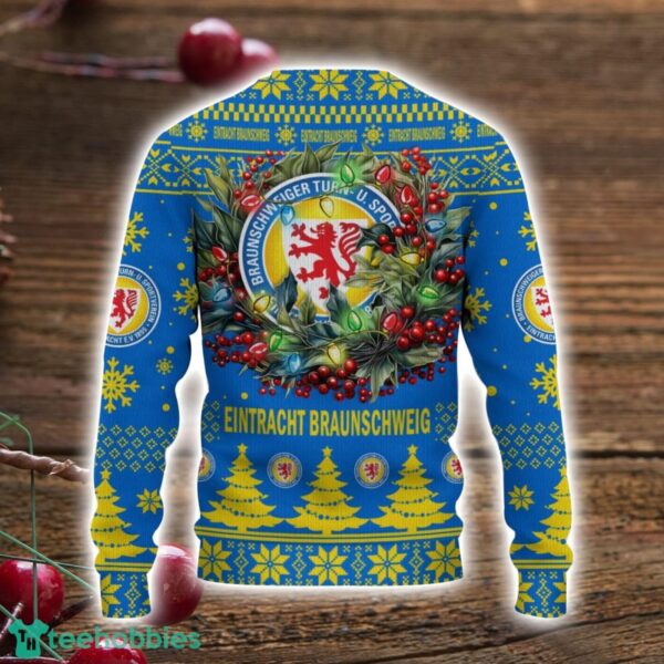 Eintracht Braunschweig 3D Ugly Christmas Sweater Christmas Gift For Fans Men Women Christmas Sweater Product Photo 3